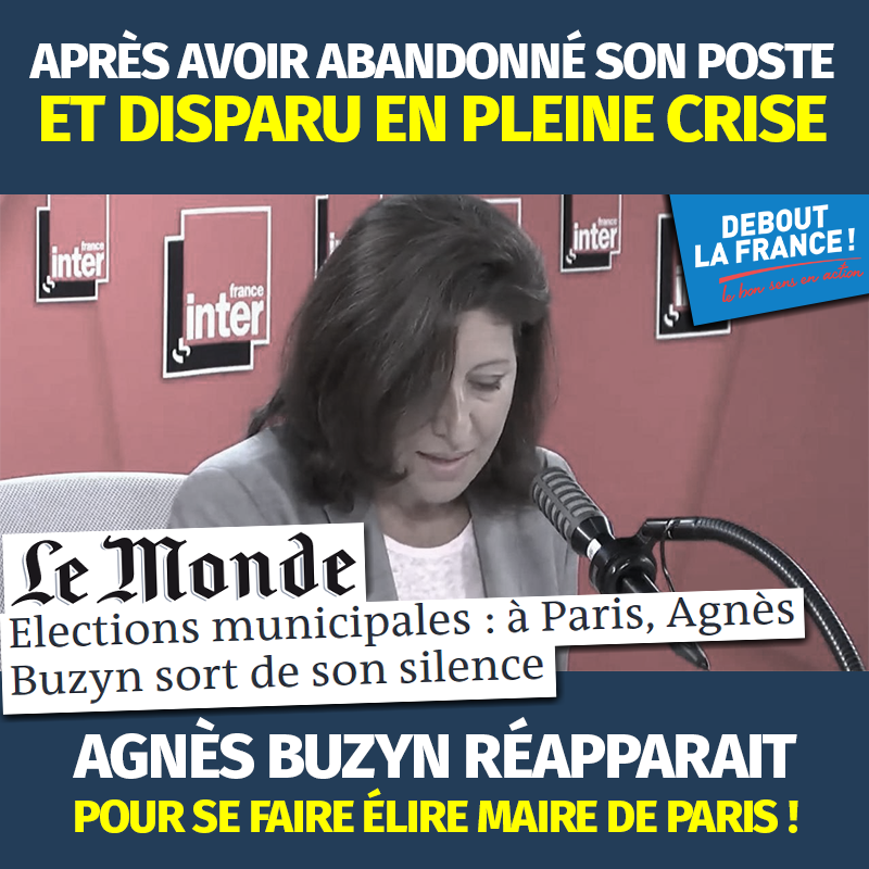 dupontaignan's tweet photo. De qui se moque-t-on ? Agnès Buzyn a qualifié les municipales de "mascarade" et prétendu avoir quitté son Ministère en déplorant l'inaction d'E Macron et #EdouardPhilippe face au "tsunami" du #Covid19. La revoilà candidate à Paris et trouver "remarquable" la gestion de la crise ! https://t.co/zkHuIUZlAM