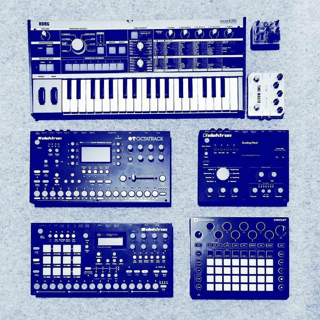 mimbotmusic's tweet photo. I guess this is one of those photos that every producer takes at some point. I actually sold a few of them! The #MicroKorg has been replaced by the #Juno106 and I never really like the sound of the @wearenovation #Circuit even though I enjoyed the workfl… https://t.co/pawYgfNzFf https://t.co/QVl0HROp3D