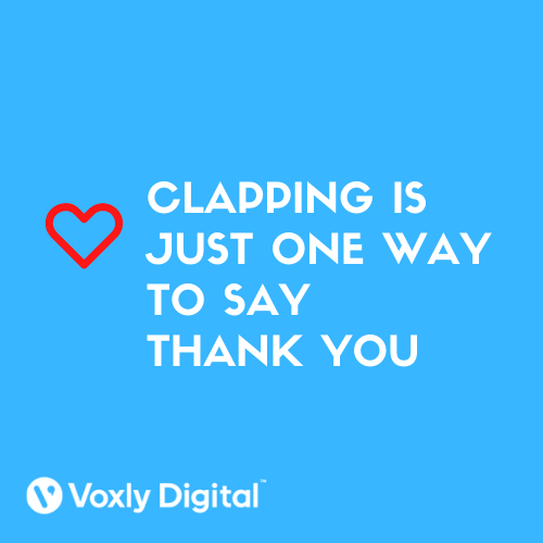voxlydigital's tweet photo. We may be ending the clapping for the #NHS this evening, but you can still send a direct, personal message to NHS workers using #TheNationalHopeService. Message 'hi' to +447955586595 via WhatsApp or click here: https://t.co/gpqHdADKc2
#clapforthenhs #nhs #stayhome #protectthenhs https://t.co/NUFcvOeoHd