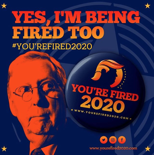 youre_fired2020's tweet photo. @Faceinthewind69 @TheRickWilson @stevebullockmt @harrisonjaime @Hickenlooper @CaptMarkKelly @AmyMcGrathKY @CalforNC @SaraGideon The Gig’s Up, WE’RE COMING!
#FlipTheSenate #TheGigsUp #yourefired2020 #Retweet https://t.co/angoHPyVUy https://t.co/1lvAFQ5n0A
