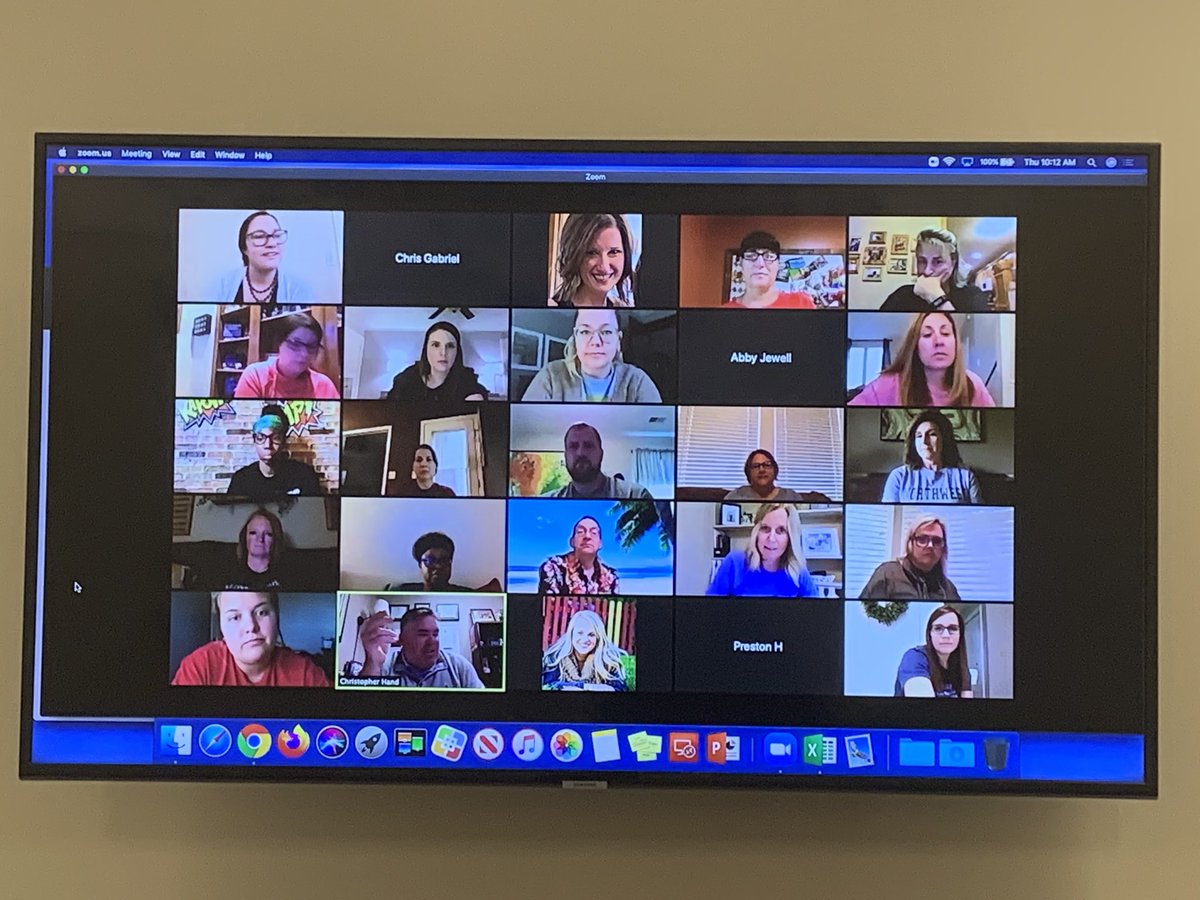 <a href="/LPSSummerAdv/">LPS Summer</a> K-8 Virtual Staff having virtual PD with <a href="/PanoramaEd/">Panorama Education</a> 49 team members collaborating today around Social Emotional Learning. Building upon what we know and have learned over the last 9 weeks as we prepare for June! #InThisTogetherLPS