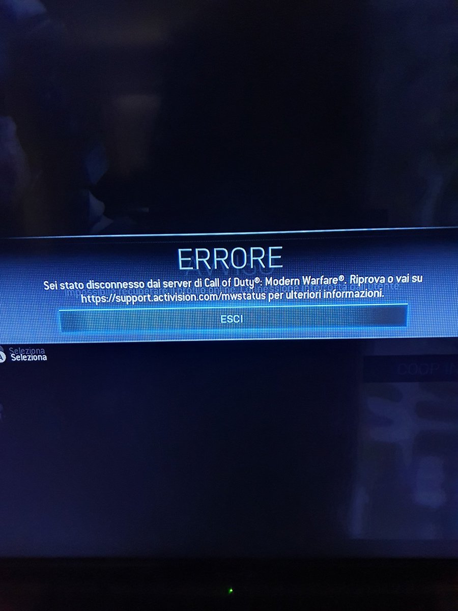 Andreamaffei12's tweet photo. @ATVIAssist Every day , every time in the middle of game warzone, xbox live... last patch doesn't work.. it is not possible... https://t.co/b0jCSflGbG