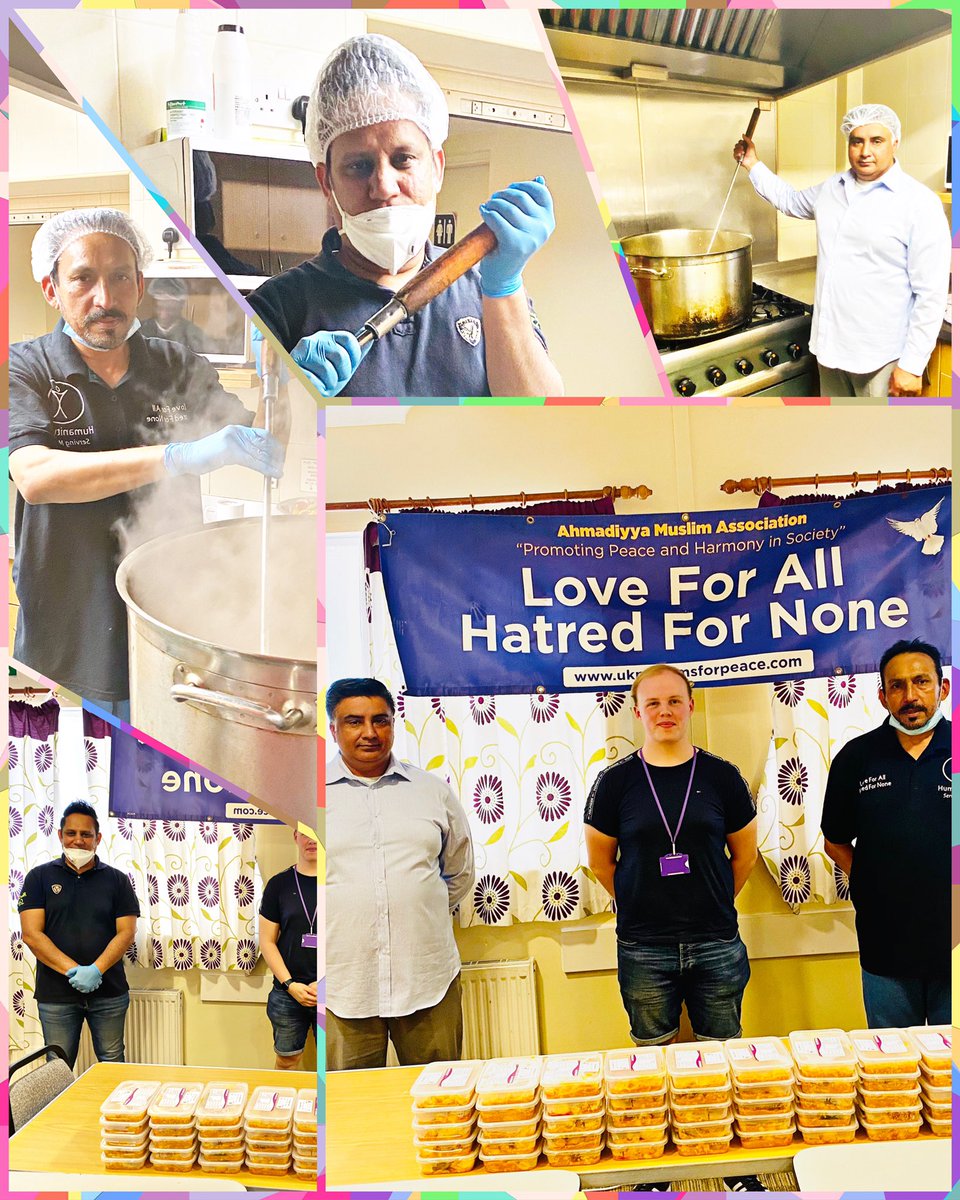 Big thanks to Majlis Ansarulla bolton who has sponsored 50 meals for #keyworkers and #vulnerable to hindley and Hindley green SDF #Covid_19  support Hub, meals cooked by <a href="/HumanityFirstUK/">Humanity First UK</a> team with <a href="/PAUL_BLAY/">PAUL BLAY</a> <a href="/CRISPCIC/">HINDLEY LIBRARY & COMMUNITY CENTRE / CRISP CIC</a> <a href="/ghazi_ayub/">Ghazi Ayub Tariq</a> <a href="/WiganCouncil/">Wigan Council</a> 
#CaliphOfMessiah #staysoberstaysafe