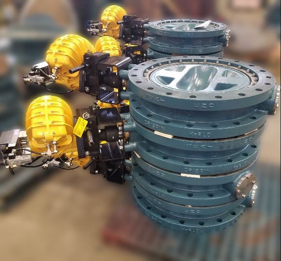 CrispinValve's tweet photo. Crispin Valve’s valve of the month showcases our 24”butterfly valves fitted with @KinetrolUSA Pneumatic actuators with 12 mils DFT of Tnemec epoxy. Crispin had supplied over 70 valves ranging from 24” to 48” to a water treatment plant in Texas! #valve #valves #usa #actuators https://t.co/x3g1wu2zT0