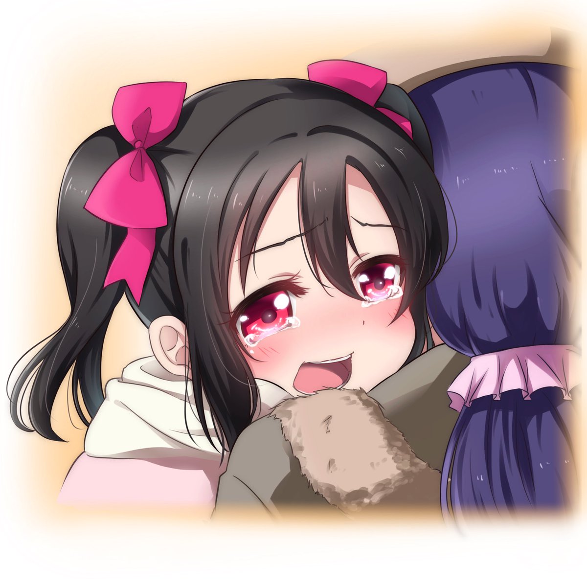 えりちとお化け屋敷行きたい W ぜろのイラスト