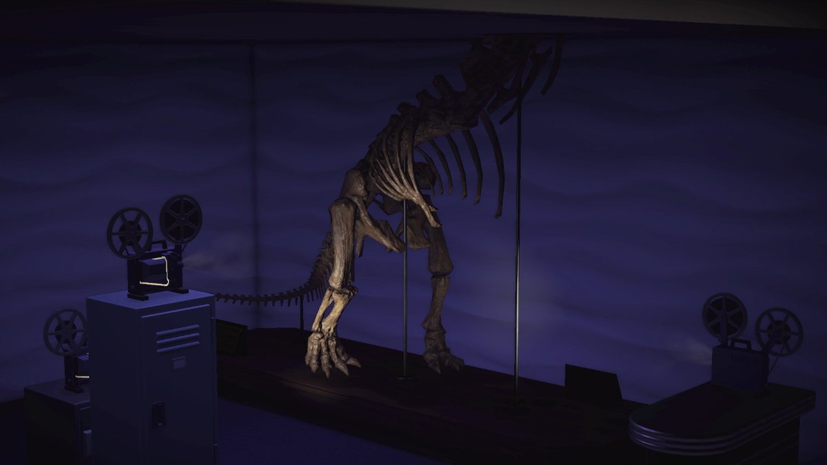 SCRAP_PRUNCESS's tweet photo. The studio was fine for the Mega-Moa , but the Ultra-Moa however... #dinomash  #AnimalCrossing #ACNH https://t.co/h2EIuH5mOD