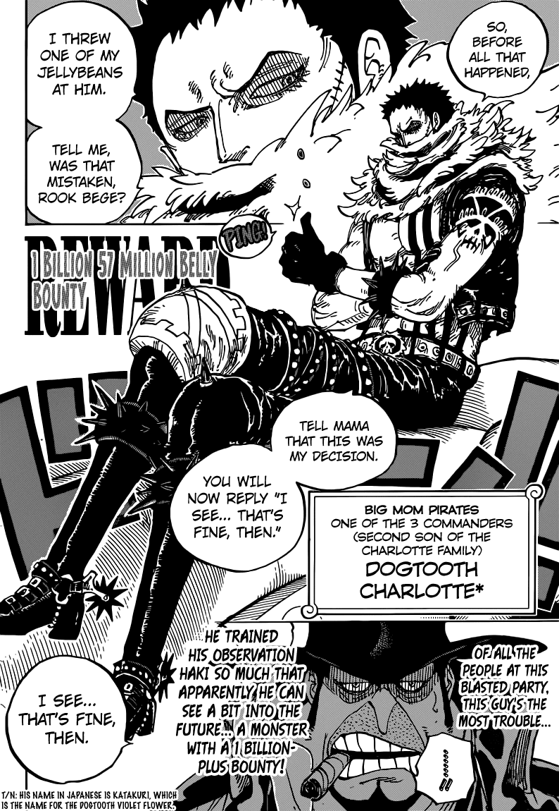 1. Introduction:Katakuri was introduced as this big badass guy, sick character design, sick overpowered ability and the highest known bounty at that time...that alone has set the bar high for his character, there's already so much hype about this character immediately, which-