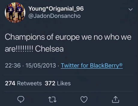 Chelsea: (hated this one btw)