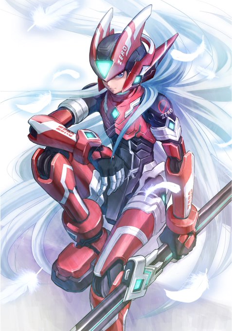 ロックマンゼロのtwitterイラスト作品