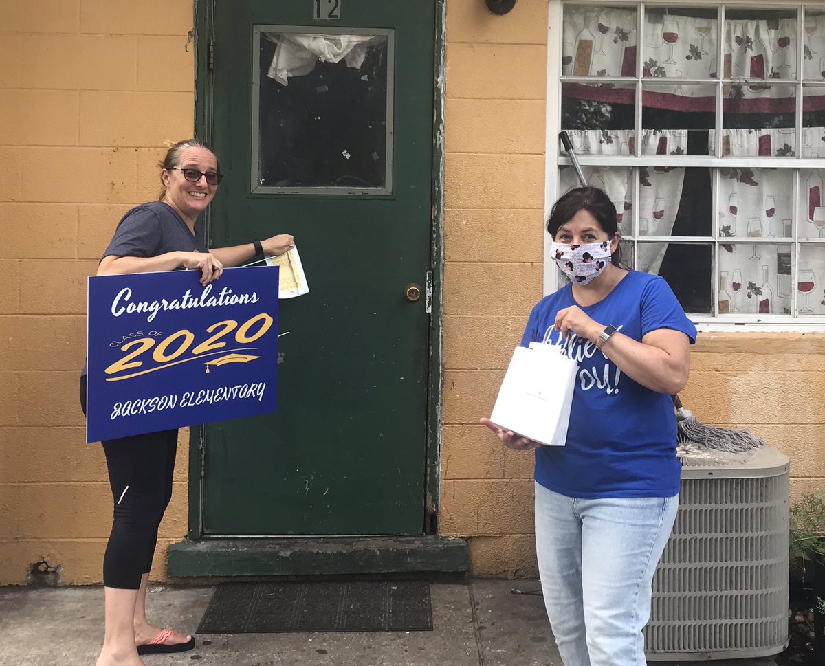 Aviva (@avivabaker) on Twitter photo We were honored to deliver signs and gifts to our 5th graders today! They were surprised and super excited about going to middle school! <a href="/HCPSJackson/">Jackson Elementary</a> <a href="/bowmanba/">Barbara Bowman</a> <a href="/astriker1/">Amy S.</a> @AchievementSch <a href="/AddisonGDavis/">Addison Davis</a> <a href="/HCPSArea5/">HCPS Area 5</a> We were honored to deliver signs and gifts to our 5th graders today! They were surprised and super excited about going to middle school! <a href="/HCPSJackson/">Jackson Elementary</a> <a href="/bowmanba/">Barbara Bowman</a> <a href="/astriker1/">Amy S.</a> @AchievementSch <a href="/AddisonGDavis/">Addison Davis</a> <a href="/HCPSArea5/">HCPS Area 5</a>