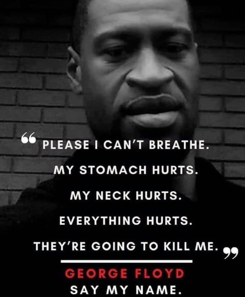 I am not black,but I see you.
I am not black,but I hear you.
I am not black,but I mourn with you.
I am not black,but I see the injustice that you face. 
I am not black,but I see the fear for your sons and your daughters. 
I am not black,but I will stand with you.
#georgefloyd