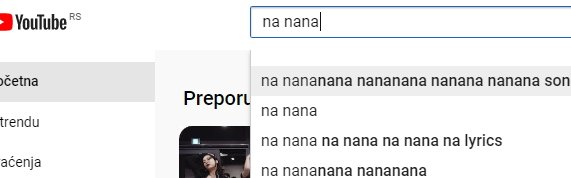 Ako neko može da se seti naziva ove pesme, značilo bi mi, ova pretraga mi ne radi. :)