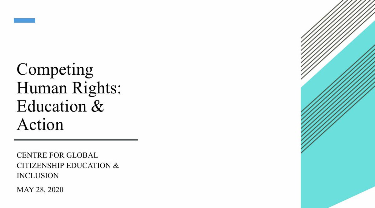 Delivering a webinar with <a href="/drsildaddario/">drsilviadaddario</a> on “Competing Human Rights” for the Equity &amp; Inclusion Specialist Program. Calling <a href="/CentennialEDU/">Centennial College</a> colleagues to contact @CentennialGCEI to customize workshops for your teams. Learn more: centennialcollege.ca/centres-instit…