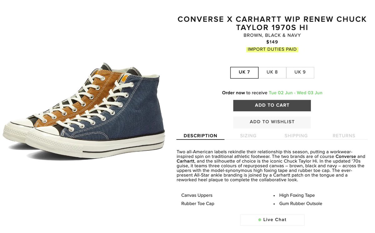 converse x carhartt wip renew chuck 70 hi