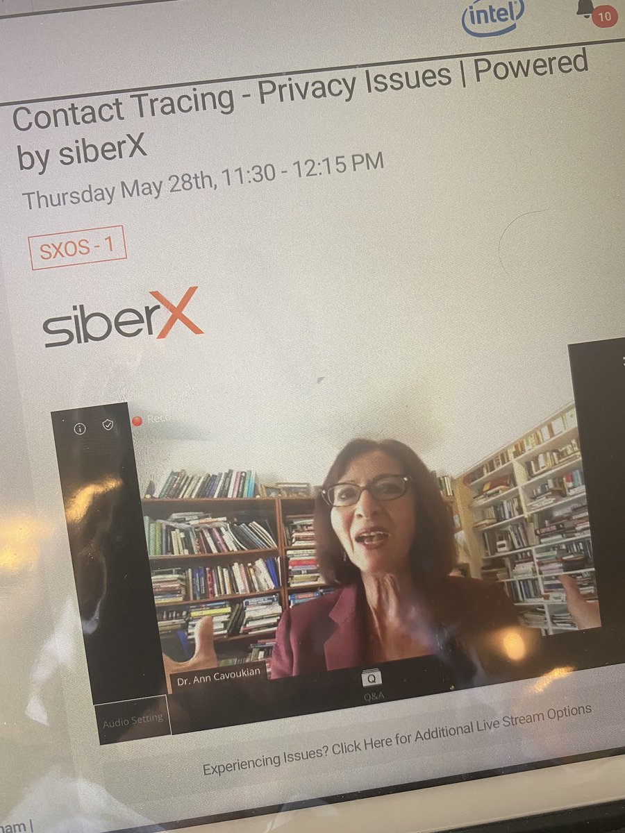 farooqwahab's tweet image. What a treat to watch @AnnCavoukian talking about #Covid_19 #ContactTracing #siberxchange #privacy