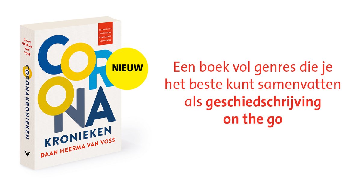 Auteur Daan Herma van Vos en <a href="/AtlasContact/">AtlasContact</a> brengen samen een speciale titel uit waarvan de opbrengst naar de fysieke boekhandels gaat! Daarom is dit ook online niet verkrijgbaar. Tot snel in een van onze winkels! #atlascontact #kooplokaal #boekwinkel