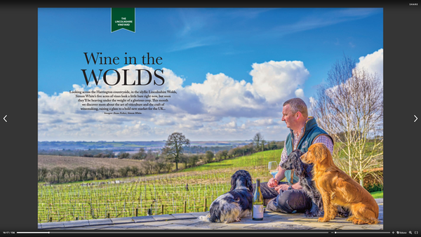 In the June edition, we interview the owners of Ovens Farm, growing grapes and now selling wine from their farm in the Wolds! Read all about it here: pridemagazines.co.uk/lincolnshire/v…