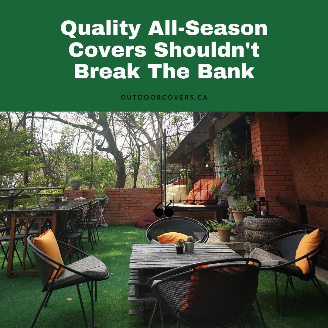 outdoorcoversca's tweet photo. You've already spent a pretty penny on your patio furniture- so why not cash in on major savings with your furniture covers? All Savanna covers are over 50% off while supplies last! #PatioFurniture #ShopLocalCanada
https://t.co/ndCmpbKXLC https://t.co/sJTXR5daed