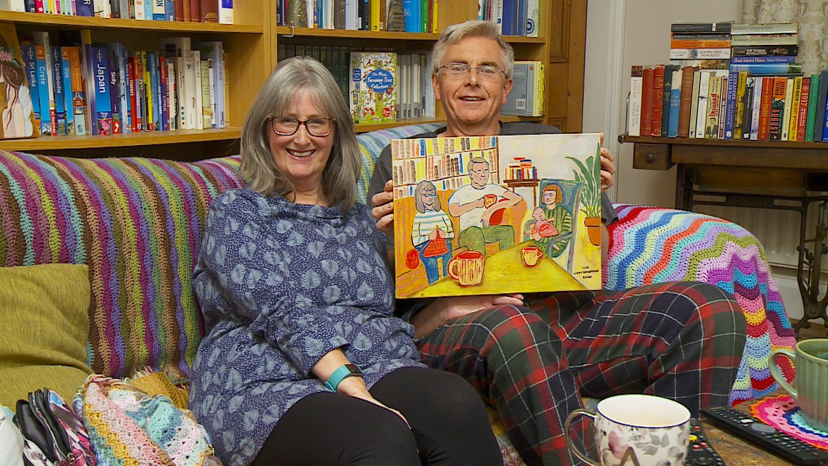 CavellCharity's tweet photo. Win @helenaworthingt's @C4Gogglebox Masterpiece!
The Worthingtons have painted a self-portrait for you to win. Be in it to win it!
Entry is £3 a go, all proceeds support nurses & midwives facing crisis and hardship: https://t.co/gyYnxn7Skr
#GoggleboxPrizeDraw https://t.co/Cvq8bJrthd