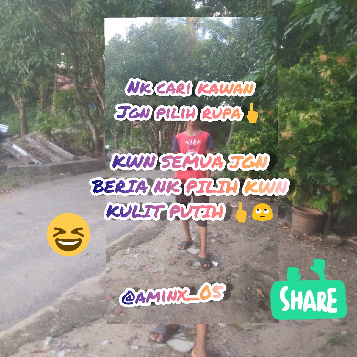 05Aminx's tweet photo. Aku ingatkan lah jgn nk pilih kawan yg pilih rupa 

#ayatkawan https://t.co/iROON8txE1