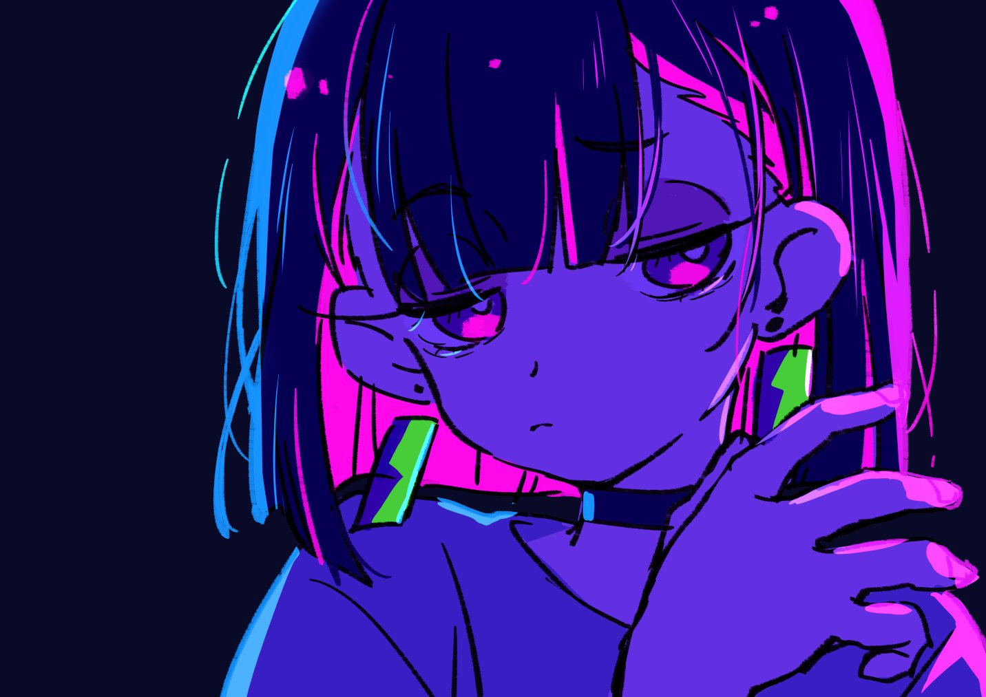 ずっと真夜中でいいのに。イラストレーションボード「にらちゃん　お勉強しといてよ」 812tpR5IY8L._UF350,350_QL80_.jpg