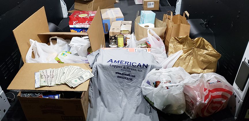 WorthInvest's tweet photo. T.C. Cruise Night was held Friday and Saturday nights, and event organizers filled the back half of the ACB van with food donations and collected $105 in cash/check donations for the Christ Church Food Pantry. #worthinvestments #americancopper #peoplehelpingpeople https://t.co/WczWS9usaP