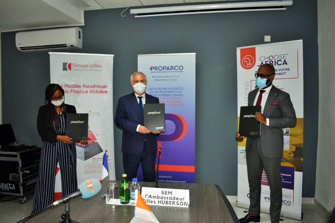 JLKONANCOFINA's tweet photo. Je suis très fier de vous annoncer la signature d’un nouveau partenariat d'un montant total de 10M € avec @Proparco pour soutenir les #TPE et #PME en #CIV225 et au #Senegal https://t.co/4qiKlKOwDM https://t.co/GW5CKhSrwD