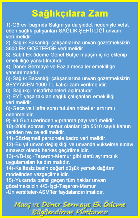Sağlıkçilara zam artik şu ayrimi birakin hepimiz bu sektorun icindeyiz ayrimsiz hepimiz icin yazin arkadaslar bencil olmayin hemsire tekniker hastabakici temizlik guvenlik biz bir ekibiz bir olursak başaririz 😷