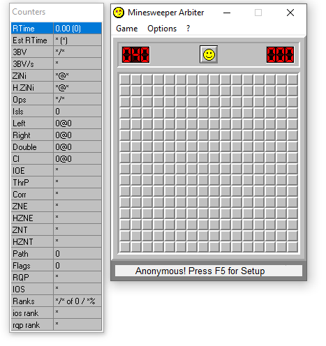 Also the Minesweeper site lists three "official" versions of minesweeper, where official amusingly doesn't mean "microsoft", it means "matches the official rules".Arbiter, Minesweeper X, and Viennasweeper.