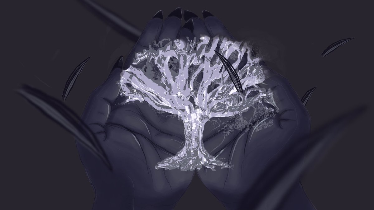 Chloe_Keyh's tweet photo. #DrawTogetherInside
Lore:
Au fin fond de la forêt originelle d'Assahamä se cachait un peuple pour qui la seule source de lumière émanait des arbres... Ceux-ci étaient vénérés, chéris et protégés jusqu'à un mystérieux et inexplicable déclin... https://t.co/CLpm7RCn8d