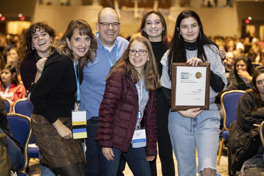 AustinEdFund's tweet photo. #ThankYouTeachers to Mr. Winter @McCallumHS for his commitment to keeping the MAC Knight community interactive, connected, and lighthearted! He led the yearbook crew to publish a piece of the school’s history that will live on well beyond #2020. Pics are from BC-19. @AustinISD https://t.co/7eqL2jlki0
