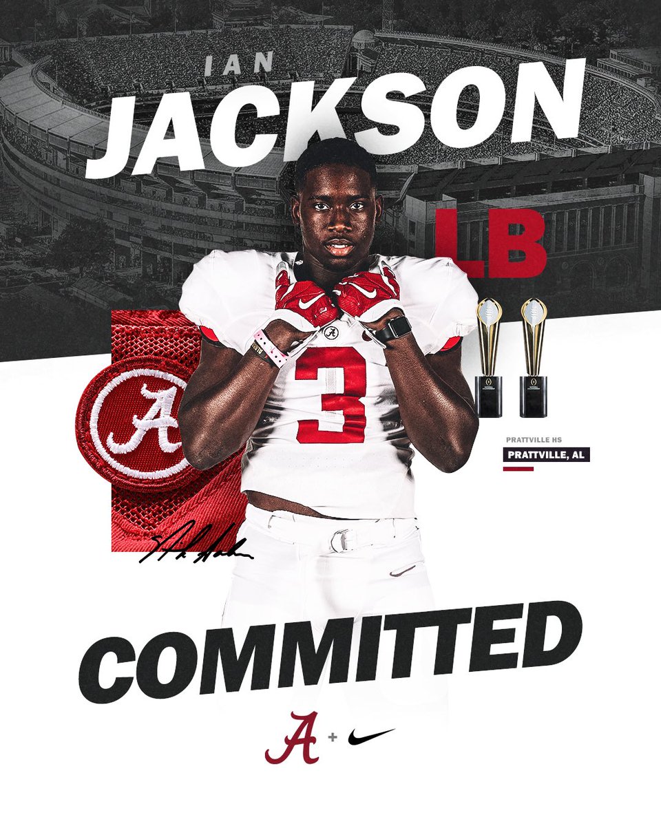 IJackson_3's tweet photo. Roll Tide!!‼️🐘 https://t.co/cxfyZhJzmn