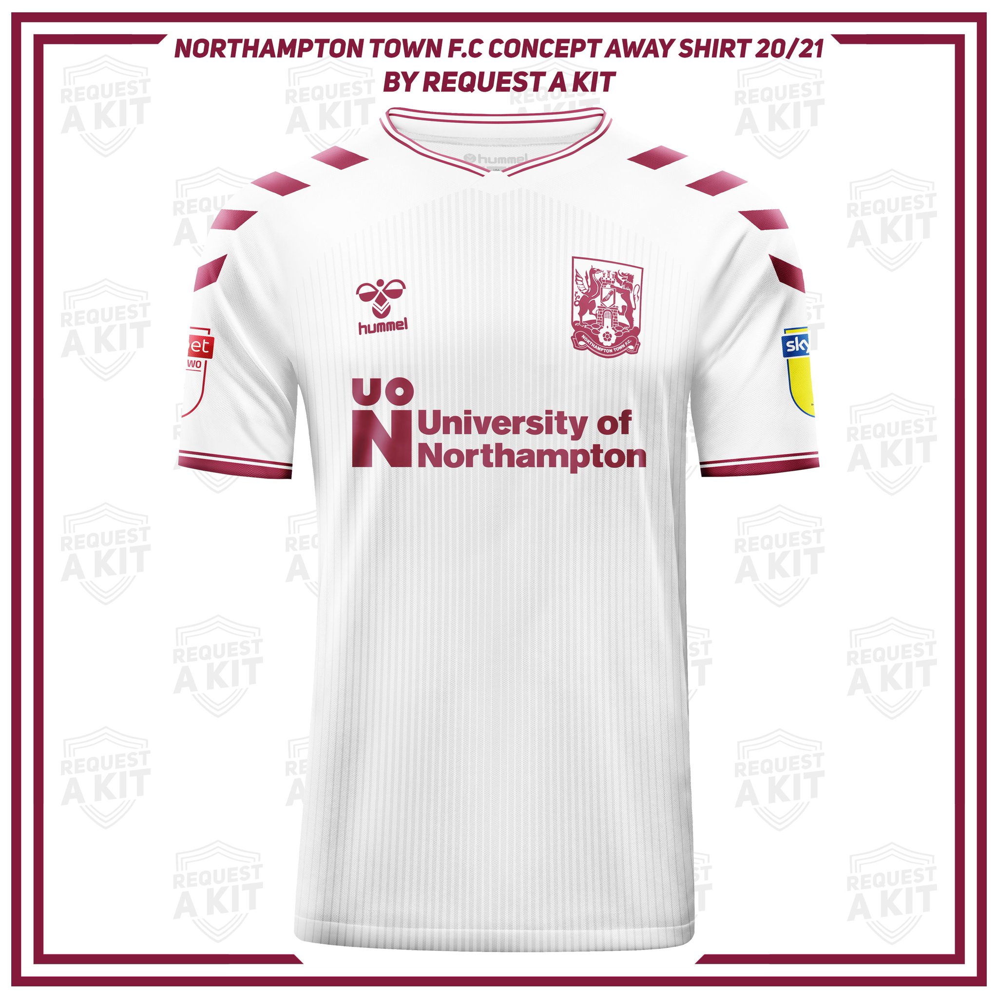 northampton fc jersey