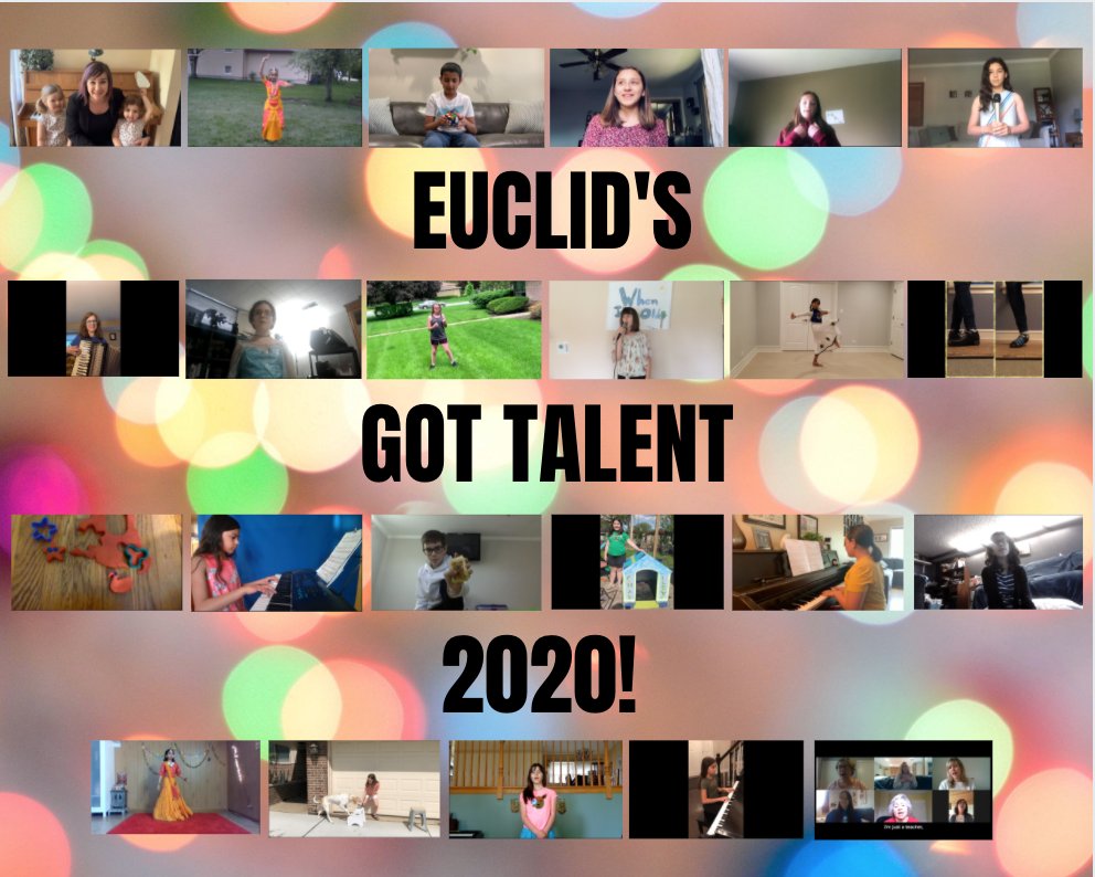 Euclid's Got Talent is LIVE at 5:30 p.m. today!! 🎶Join us! youtu.be/zf6aHdIM4bM #EGTvirtual #EuclidExplores #RTSD26elearns #RTSD26learns #Musiced