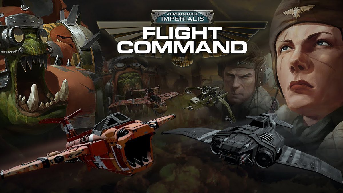 Gamebillet's tweet photo. #AeronauticaImperialis #FlightCommand ! Take to the skies! Guide your Imperial Navy or Ork Airwaagh squadron to victory and experience every dive, roll and ultra high-G turn through desperate dogfights in this tactical aerial combat game.
https://t.co/H0LLfVe6lT https://t.co/s4lhOpJ6MA