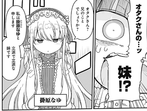 今週のヤングジャンプ「ふたりぼっちのオタサーの姫」はオタクさんの妹が登場する話 よろしくお願いします 