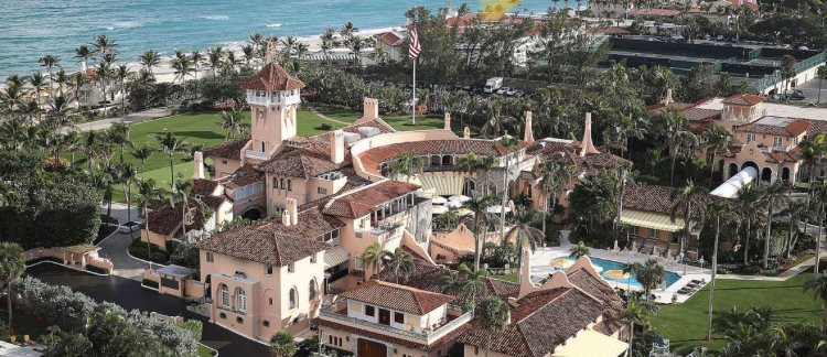 From a dictionary in the future:Mar-a-Lago – n. A house of ill repute. The word comes from Donald Trump's former club but has taken on a wider meaning to describe any place of corruption and debasement. Sample sentence: I saw you sneak into that Mar-a-Lago on Fifth Street.