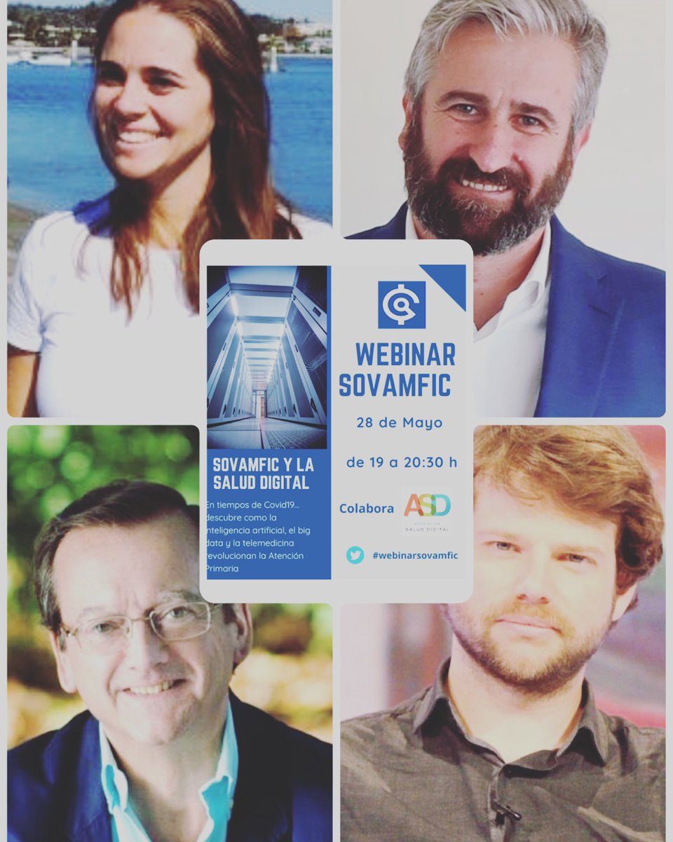 magelesmedina's tweet photo. En un ratito (19:00) empezamos #WebinarSoVamFIC con buenos amigos y grandes proyectos #SaludDigital #telemedicina #iA #ai @ihmedrano @savanamedica @fllordachs
Accede: https://t.co/vQRm8cyxx5 https://t.co/9Ihgt5fMf7