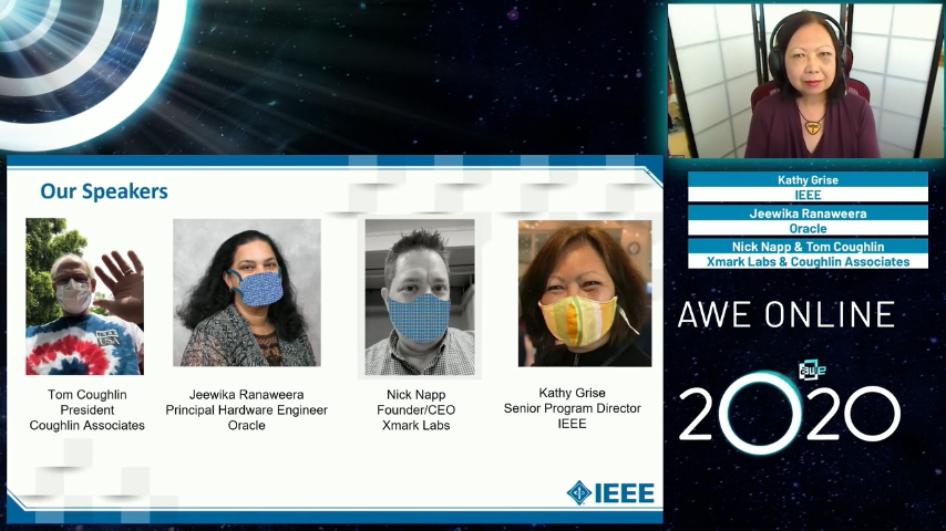 IEEE Digital Reality (@ieeedigitalreal) on Twitter photo Yesterday's <a href="/IEEEDigitalReal/">IEEE Digital Reality</a> #AWE2020 panel was moderated by <a href="/IEEEFutureDir/">IEEE Future Directions</a>'s <a href="/klgrise/">Kathy Grise</a>, and featured panelists <a href="/nicholasnapp/">Nicholas Napp</a> of #XmarkLabs; <a href="/Oracle/">Oracle</a>'s <a href="/JeewikaR/">Jeewika Ranaweera</a>; and <a href="/thomascoughlin/">Thomas Coughlin</a>. #IEEEAWE2020 #AR #VR #AI #ML Yesterday's <a href="/IEEEDigitalReal/">IEEE Digital Reality</a> #AWE2020 panel was moderated by <a href="/IEEEFutureDir/">IEEE Future Directions</a>'s <a href="/klgrise/">Kathy Grise</a>, and featured panelists <a href="/nicholasnapp/">Nicholas Napp</a> of #XmarkLabs; <a href="/Oracle/">Oracle</a>'s <a href="/JeewikaR/">Jeewika Ranaweera</a>; and <a href="/thomascoughlin/">Thomas Coughlin</a>. #IEEEAWE2020 #AR #VR #AI #ML