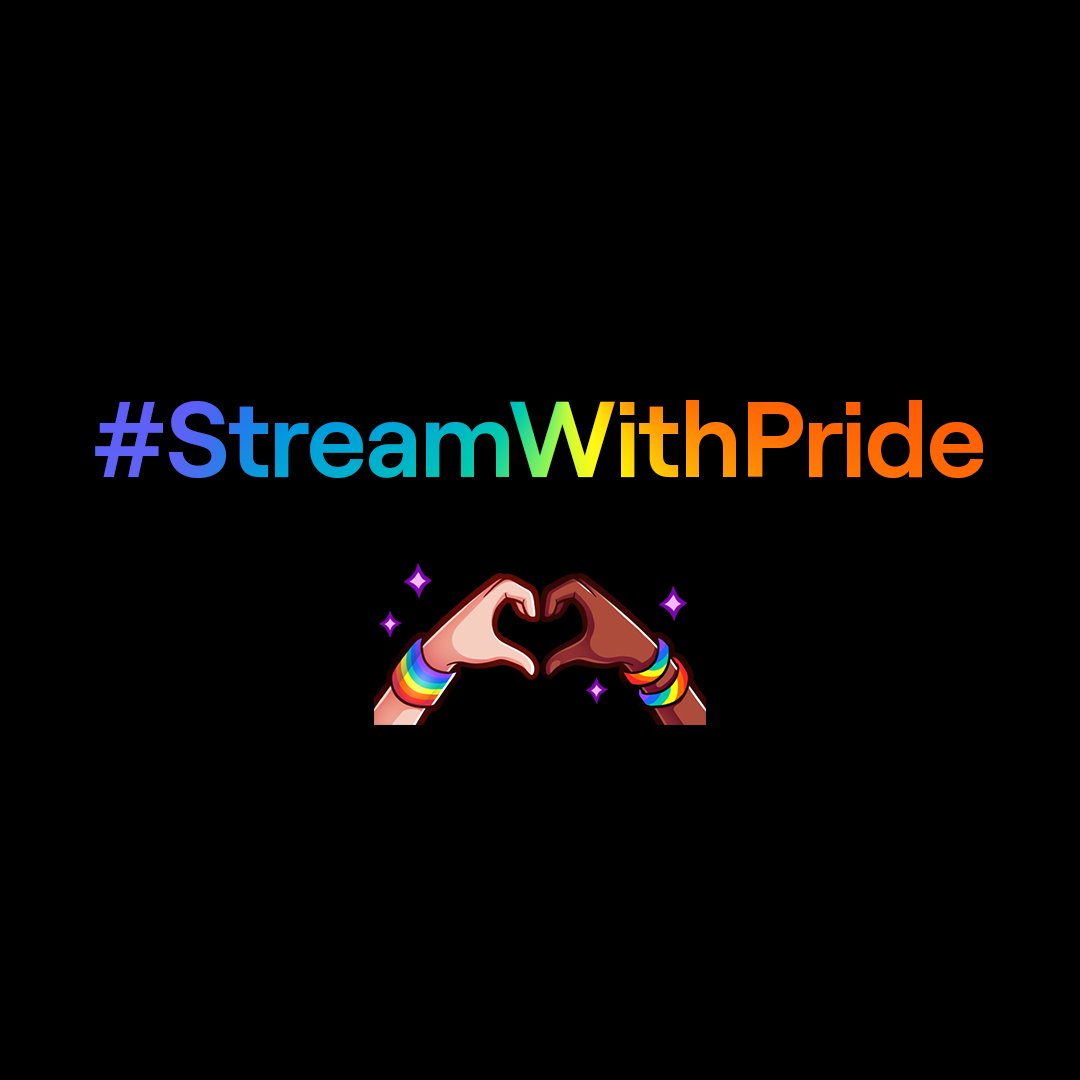Pride is just around the corner, and we're celebrating it bigger than ever. Join us and  #StreamWithPride as we support LGBTQIA+ creators and their communities in June. Here are all the ways you can participate:  https://twitch.app.link/e/CIFJEZRQO6 