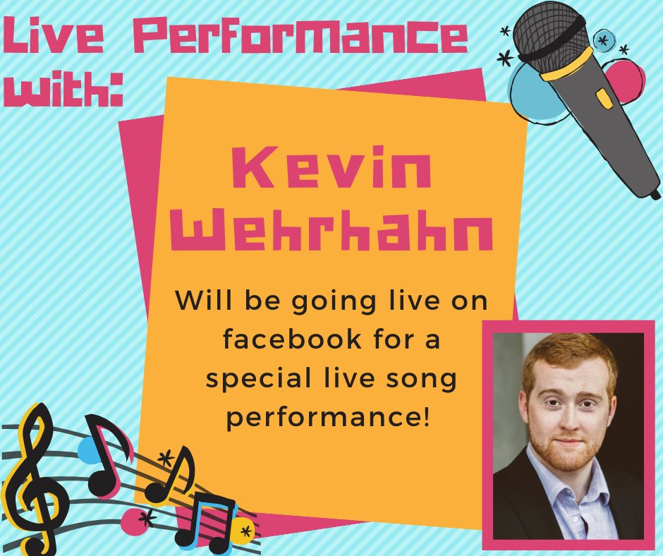 centenarystage's tweet photo. SPECIAL ANNOUNCEMENT!
Kevin will be going live at 2:30PM today on facebook to delight us all with a special song as a thank you for your donations today! Make sure to tune in for his performance!
#CSC35for35 #DayOfGiving #CentenaryStageCo #CentenaryStageCompany https://t.co/NfONYJySGQ