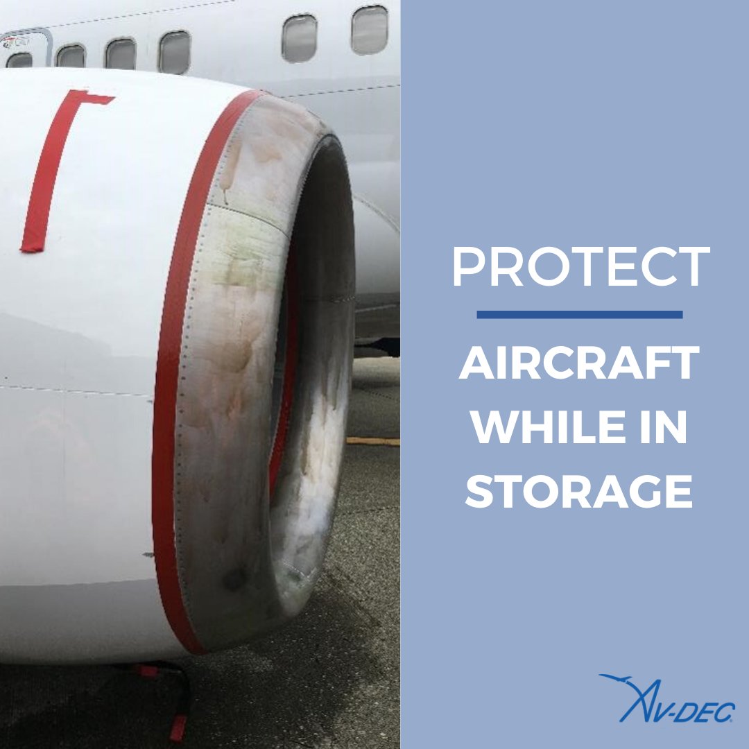 AvDEConline's tweet image. During aircraft storage, protect the Engine Inlet Lipskin with Av-DEC SpraySeal, SF2470. 

In case you missed it, find more details on SpraySeal, SF2470 here: linkedin.com/feed/update/ur…

#ProtectYourAircraft #StorageProtection #AvDEC #CorrosionPrevention