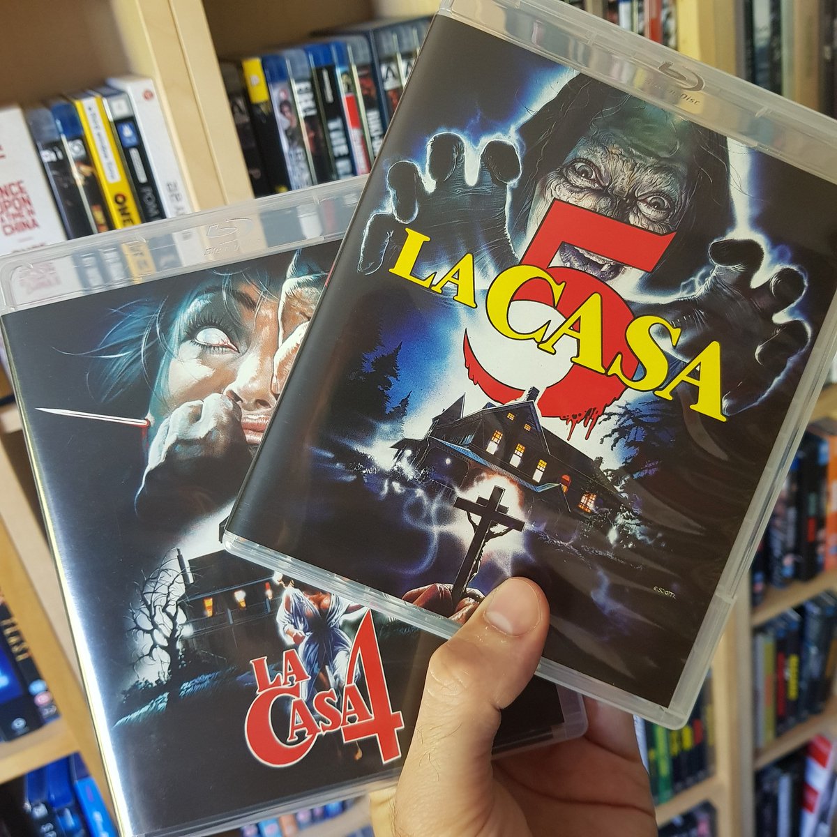 88_Films's tweet photo. Witchcraft and Beyond Darkness limited edition coming soon. #88films #theitaliancollection @SkiesChloe https://t.co/r2NCAqILX3