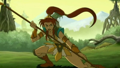 One episode to highlight in this regard is Teela's focus episode, after having to get a blood transfusion with her mom the Sorceress who she doesn't know is her she's the ability to read minds.