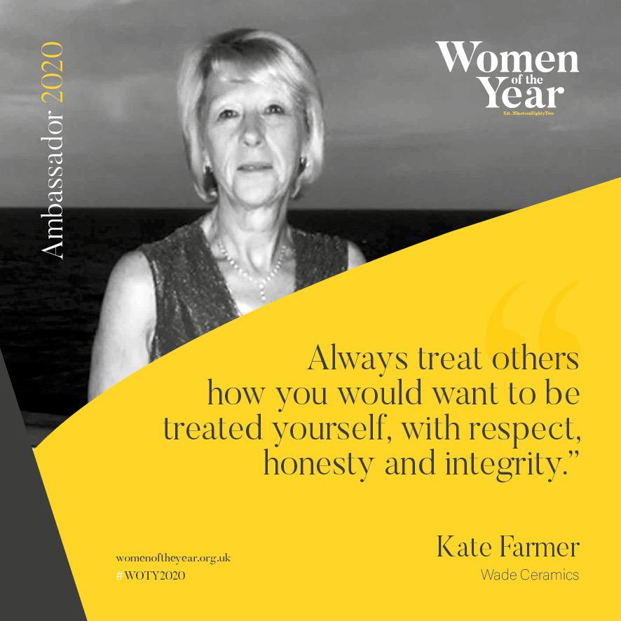 Introducing <a href="/katefarmer20/">Kathryn Farmer</a> of Wade Ceramics
Kate’s career has mainly been based in the ceramics industry. 
Kate moved on to become the Lord Mayors Secretary for the City of Stoke-on-Trent for 10 years, before moving back in to the ceramics industry with at Spode and Wade Ceramics.