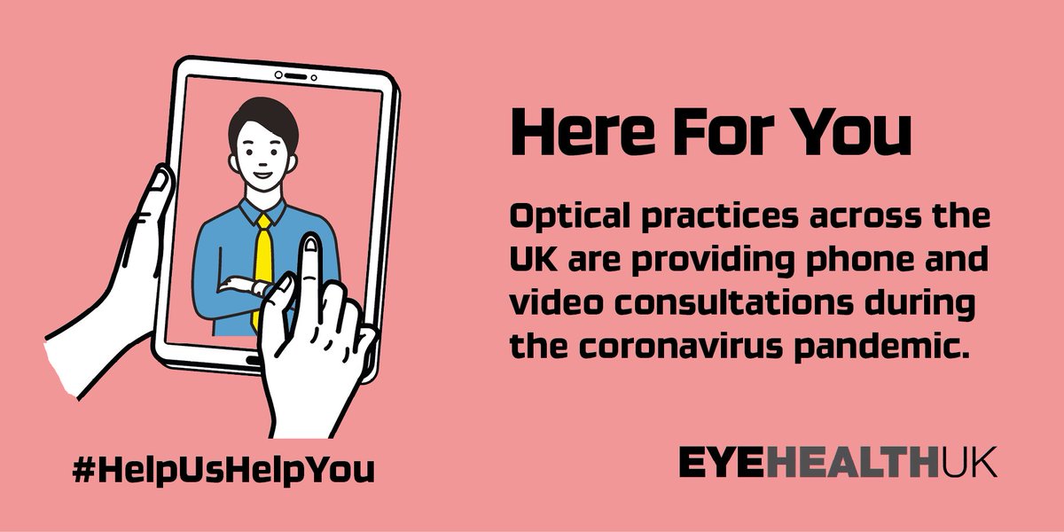 EyecareServices's tweet photo. Today weβre getting out the message #HelpUsHelpYou we want people with any concerns over their eyesight to know #opticians are open for #urgenteyes @myvisionmatters @NHSEngland @PrimaryCareNHS https://t.co/SSBCU0mXRD