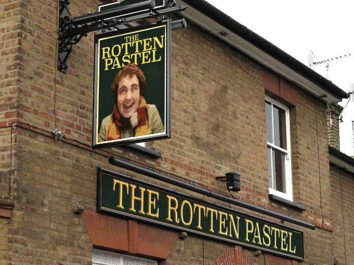 pompousdr's tweet photo. Yes, it rather appears that "just one drink" at The Rotten Pastel might have been one too many. I've lost two years of my life to whatever on Gallifrey was festering at the bottom of my glass.

Good grief. https://t.co/ntGZDqZVUK