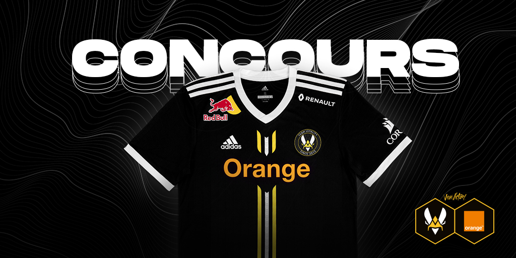 RushEsport's tweet photo. 🎁 [CONCOURS] On vous fait gagner un exemplaire du nouveau maillot trop stylé de @TeamVitality 🤩 #VforVictory

Pour participer : 
🔁 RT ce tweet
☑️ Follow @RushEsport 

Sélection et annonce du gagnant le Mercredi 03 Juin 2020 https://t.co/XfrhdQJsfm