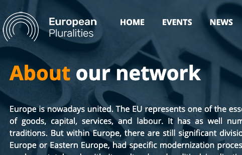 Our website is here! Want to know more about our projects and initiatives? Visit europeanpluralities.uw.edu.pl 🌍

#4EUPlus #AcademicTwitter