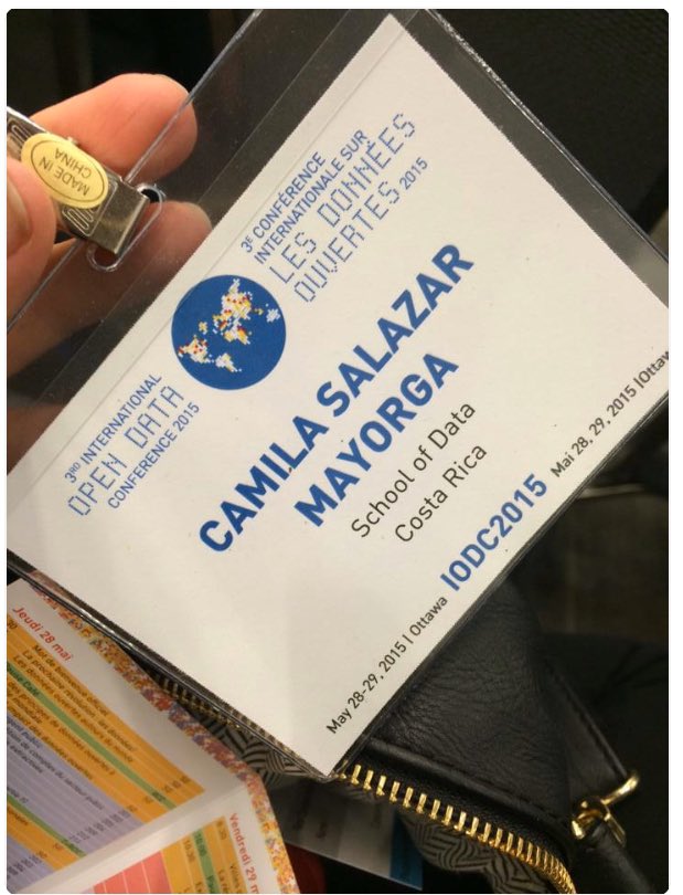 Camila Salazar (@milamila07) on Twitter photo 5 years ago I attended my first international open data conference as a <a href="/SchoolOfData/">School of Data</a> fellow. It’s been 5 years of an amazing journey working with open data and getting to know an amazing global community. For many years to come! 5 years ago I attended my first international open data conference as a <a href="/SchoolOfData/">School of Data</a> fellow. It’s been 5 years of an amazing journey working with open data and getting to know an amazing global community. For many years to come!